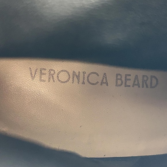 Veronica Beard Size 9 LOGAN Ankle Boots Black Leather Side Zip Women's - Picture 4 of 13